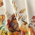thumbnail image 5 of Oval Thanksgiving Tablecloth 54x72In,Thanksgiving Autumn Harvest Pumpkin Sunflower Turkey Table Cloth,Polyester Waterproof Wrinkle Resistant Durable Tablecloth for Fall,Thanksgiving,Home Decor, 5 of 6
