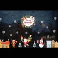 thumbnail image 4 of Less Than 5 Wall stickers Christmas Window Stickers Snowflakes Santa Window Stickers Christmas Decorations Reusable Decal Glass, 4 of 8