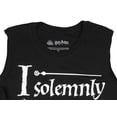 thumbnail image 3 of Harry Potter Solemnly Swear Womens' Cut-Off Sleeve Muscle Juniors Tee T-Shirt, 3 of 5