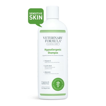 Veterinary Formula Clinical Care Hypoallergenic Shampoo for Dogs and Cats, 16 oz.