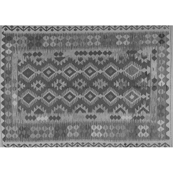 Ahgly Company Indoor Rectangle Persian Gray Traditional Area Rugs, 2' x 3'