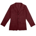 thumbnail image 6 of TBWNWG Boys Corduroy Formal Sport Coat Jacket For Kids Casual Autumn Spring Three Button Suit,Size 9-10 Years, 6 of 8