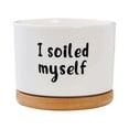 thumbnail image 1 of Funny Unique Succulent Pots, Ceramic Fleshy Plant Flowerpot, Indoor Desktop Bonsai Planter, Hand-Painted Creative Plant Pot, Plant Drainage Tray Decoration, 1 of 9