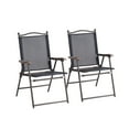 thumbnail image 2 of Topbuy Camping Chairs, Gray and Black, 2 of 10