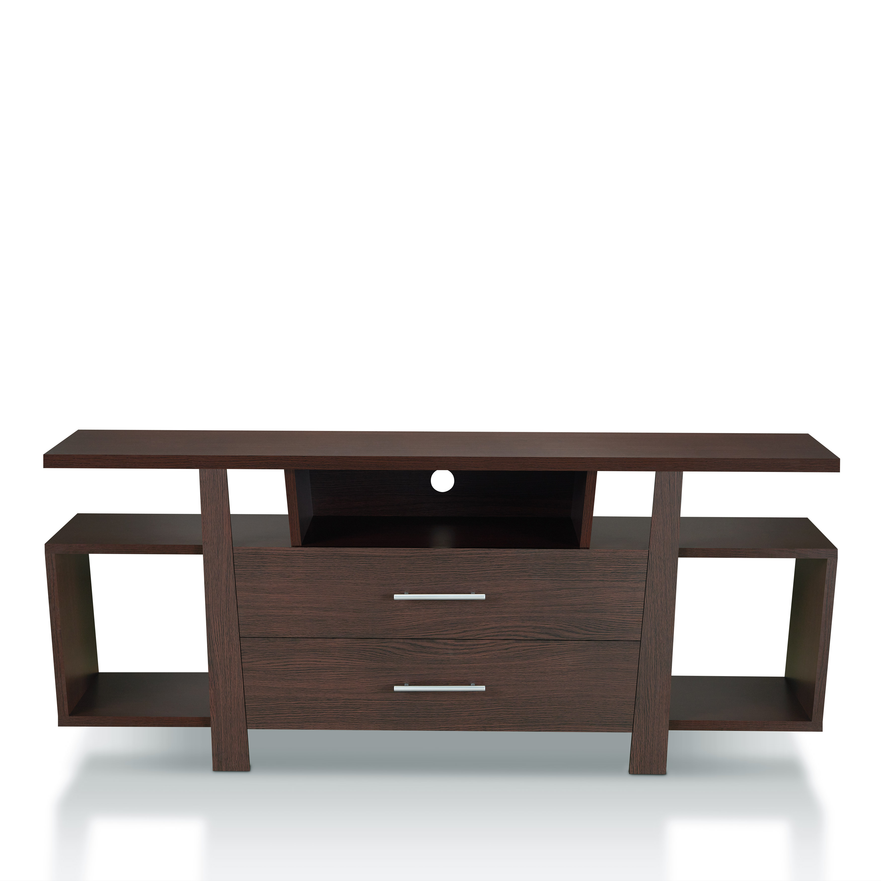 Furniture of America Lyle Contemporary TV Stand, 60", Espresso