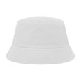 thumbnail image 2 of Toptie Unisex Cotton Twill Bucket Sun Hat for Men Women Summer Outdoor UV Sun Cap-White, 2 of 7