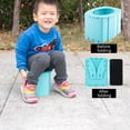 thumbnail image 4 of Orinal Para Bebé, Asiento De Inodoro Para Niños, Silla Para Orinal, Inodoro Plegable Para Bebé Para Viajes Al Aire Libre Monstrate BA000729-01, 4 of 6