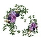 thumbnail image 1 of 2 piezas Boda Arch Flores Rose Artificial Swag Versátil Decoración de guirnaldas para el fondo de las vacaciones Día de San Valentín Púrpura, 1 of 8