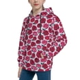 thumbnail image 2 of Rocae Rose Flowers for Hoodie for Boys Sweatshirts for Teen Girls Youth Hoodie-Large, 2 of 6