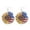 B, variant on BNNG USA American Flag Earrings Dangle Interesting Drop And Sunflowers Shape Boho Earrings For Women Patriotic 4th Of July Independence Day Gift Star Stripes Wooden Vintage Earrings
