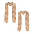 thumbnail image 2 of Hirioo Guinea Pigs And Mushrooms for 72" Graduation Shawl Stole Unisex Adults Graduation Sash Honor Graduation Stole for High School and College-Sharp Corner, 2 of 7