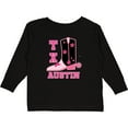 thumbnail image 3 of Inktastic Austin Texas Cowgirl Girls Long Sleeve Toddler T-Shirt, 3 of 5