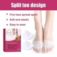 thumbnail image 2 of Toe Separator, Bunion Corrector, Toe Straightener, Metatarsal Pads, Bunion Corrector Cushion, for Straighten Overlapping Toes, Hammer Toe, Calluses, B, 2 of 5