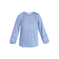 thumbnail image 6 of Time and Tru Women's Peasant Blouse with Long Sleeves, Sizes XS-XXXL, 6 of 6