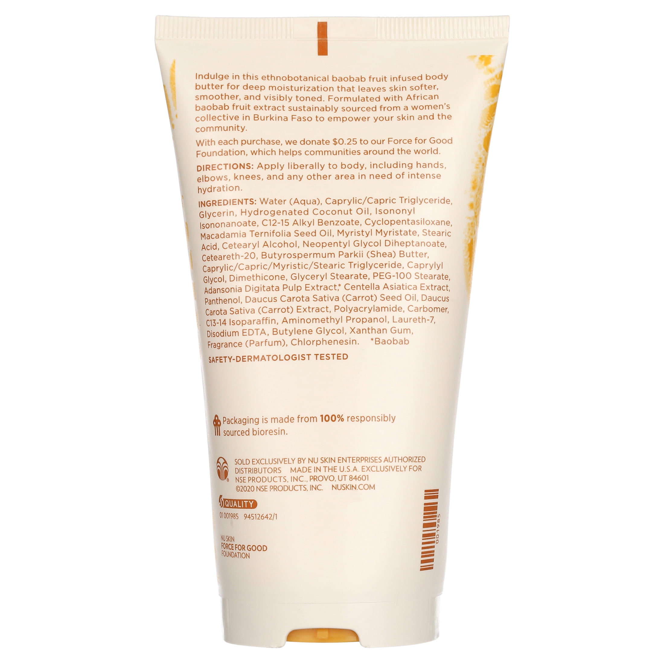 Nu Skin Epoch Baobab Body Butter