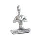 thumbnail image 2 of Estatua de yoga de resina, escultura artística, decoración nórdica artesanal, figura de postura de yoga para el hogar. orar, 2 of 9
