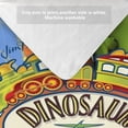 thumbnail image 6 of Dinosaur Train-themed Bed Sheet Set Three Piece Set Comfortable And Skin Friendly Unique Design Home Decor Gifts For Family Friends fans36x75Inches（90cm*190cm）, 6 of 6