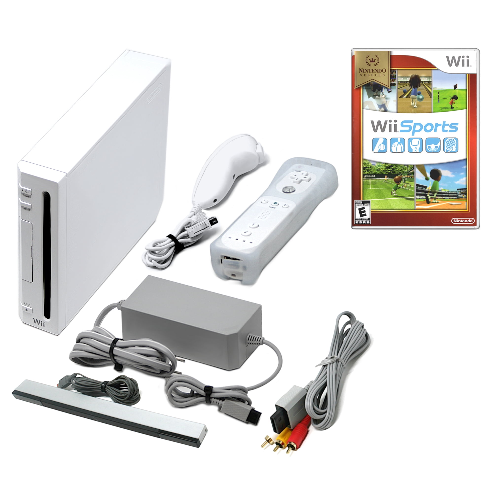 Nintendo Wii Console, 5 GB Data Storage, White