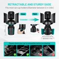 thumbnail image 3 of Car Cup Holder Expander Adapter (Adjustable) THIS HILL All Purpose Cup Holder Expander for Car with Rubber Fits Less Than 5.51" Large Bottles & Mugs & Foods & Drinks, 3 of 9