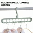 thumbnail image 5 of CCOCC Space Saving Hangers Saves Closet Space Efficiently Closet Hangers,Sturdy Design for Hanging Multiple Garments Plastic, 5 of 5