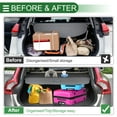 thumbnail image 3 of Unique Bargains Car Trunk Retractable Cargo Cover for Lexus RX350 RX450H 2004-2009 Rear Trunk Parcel Shelf Luggage Security Shield Shade Cover Gloss Black, 3 of 7