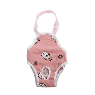 AUQ 1Pcs Doggie Diapers, Female Dog Diapers, Dog Diapers Female - Adjustable Fit, Breathable Fabric, Secure Protection