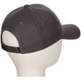 thumbnail image 3 of Sport Classic Baseball Hat Custom Referee Letters Structured Cap, Charcoal Hat Gold Letters, 3 of 4