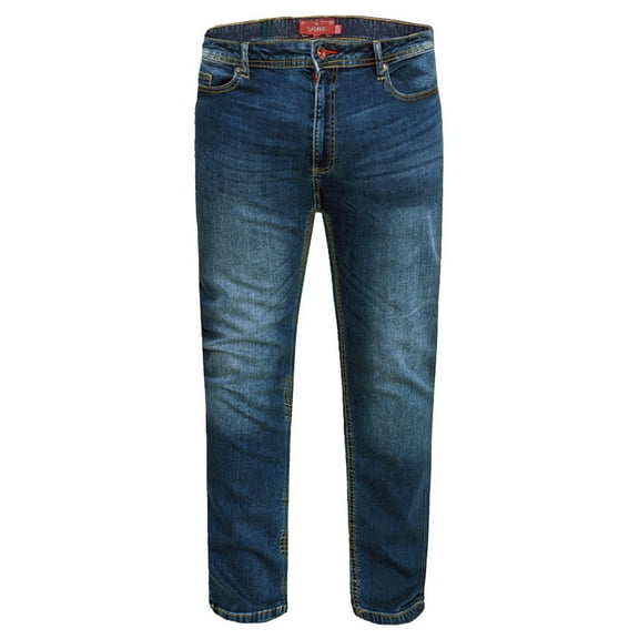 Duke Mens D555 Ambrose Stretch Tapered Kingsize Jeans