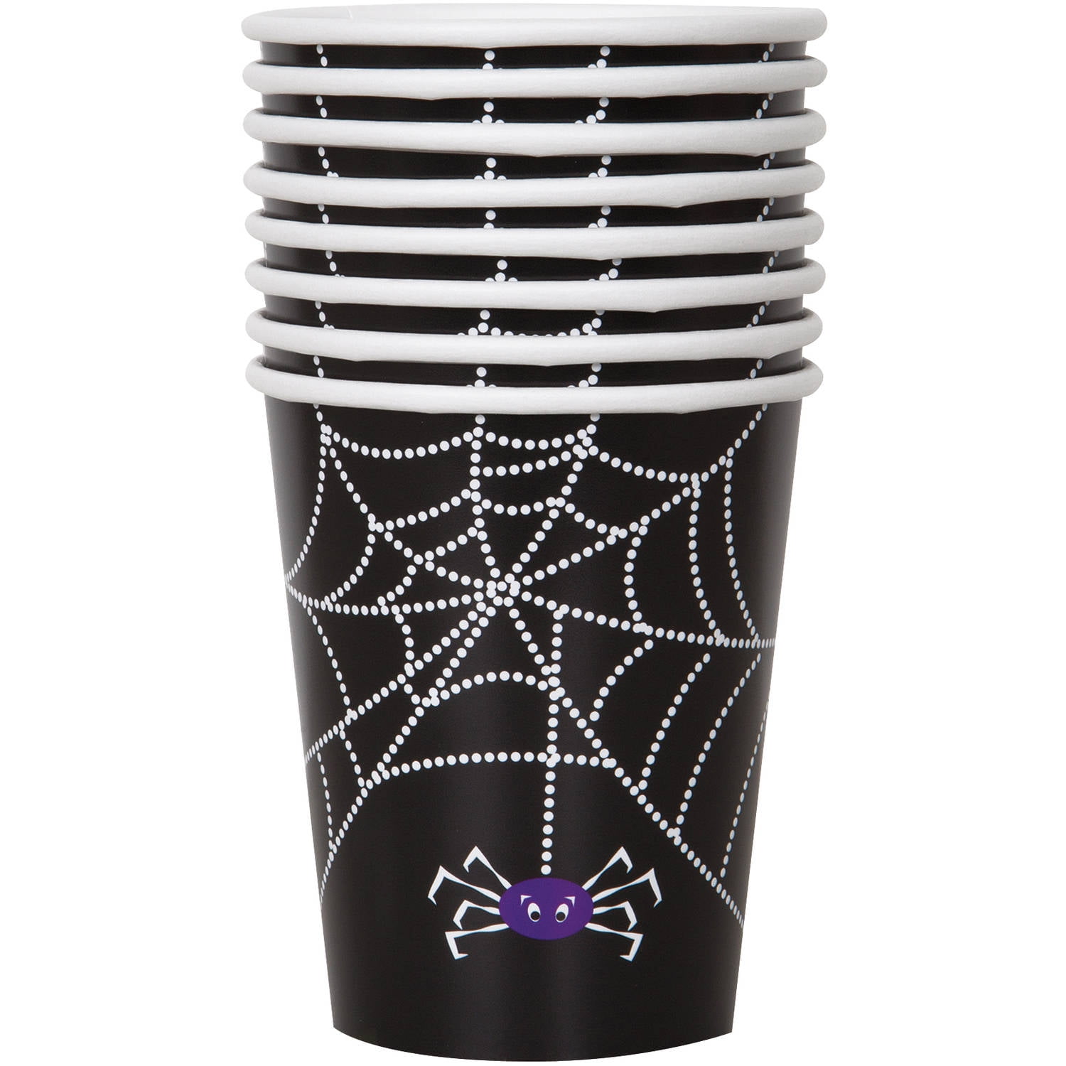 12oz Double Wall Happy Halloween Spooky Disposable Party Hot Drinks Paper Cups