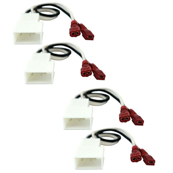 Fits Pontiac Vibe 2003-2008 Factory Speaker Replacement Connector Harness Kit