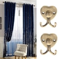 thumbnail image 2 of Ganchos de uso múltiple Macarena 1 Par de Accesorios de pared Decorativos Cobre verde, 2 of 7
