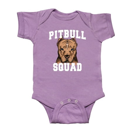 

Inktastic Dog Pitbull Squad Gift Baby Boy or Baby Girl Bodysuit