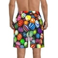 thumbnail image 3 of Naloa Easter Eggs2 Men's Beach Shorts, Surfing shorts, Swim trunks, Quick Dry Swim Trunks for Surfing Beach Fun - XX-Large, 3 of 9