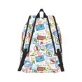 thumbnail image 6 of Rocae Summer Stamp for Durable Canvas Backpack Leisure Large Bag Travel Rucksack Multi-function Backpack Small, 6 of 8