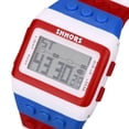 thumbnail image 1 of Up to 65% Off Unisex Colorful Digital Wrist Watch MR Necklace Rings Earring Jewelry on Clearance, 1 of 3