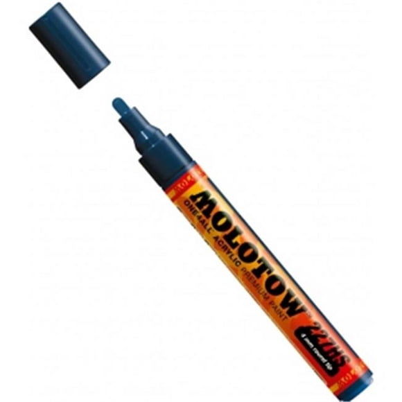 Molotow M227219 4 mm Round Tip Acrylic Pump Marker, Petrol