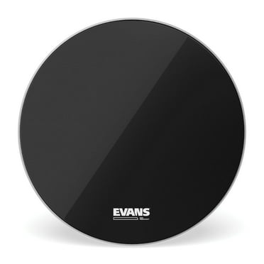 EVANS EQ3 Resonant Black Tom Drum Head for Floor Tom Conversion 16 in.