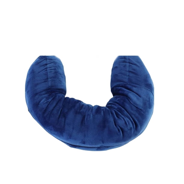 Almohada de viaje de felpa Advancent azul