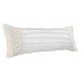 thumbnail image 5 of Laddha Home Designs 36" White Macrame Outdoor Lumbar Throw Pillow, 5 of 9