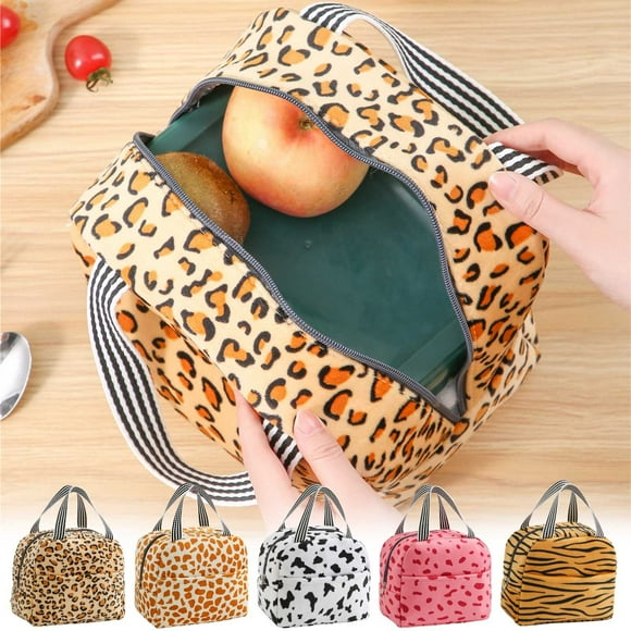 Clearance! Gspmoly Patterned Insulated Bag Portable Lunch Bag Travel Picnic Lunch Box Bag Work School Lunch Bag Bento Bag Clearance
