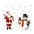 thumbnail image 3 of Christmas Santa Window Clings Xmas Window Decals Snowman Stickers for Christmas Party Home Decor, 3 of 4