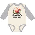 thumbnail image 3 of Inktastic Bookworm Mommys Reading Buddy Girls Long Sleeve Baby Bodysuit, 3 of 5