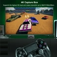 thumbnail image 4 of ezcap333 GAMELINK 4K HD Video Capture Type-C USB3.0 Video Capture Box Up to 2160p 30fps Live Streaming Recorder Microphone Line Input Headset Output Black, 4 of 7