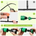 thumbnail image 5 of GARFANS 50ft 1/4'' Micro Irrigation Drip System Watering Drip Irrigation DIY Irrigation Reducing Tee Orange Spray Nozzles Spray Nozzles Irrigation Kits, 5 of 8