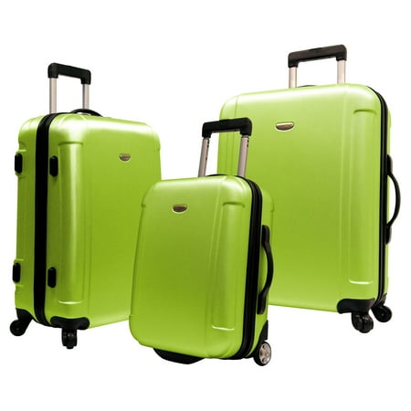 Traveler's Choice Freedom 3-Piece Hardsided Luggage Set, Multiple Colors