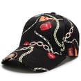 thumbnail image 1 of New arrive poker Letters print Baseball Caps for men women cotton Casual sport Snapback cap hat fashion Hip Hop CapsAdjustable He Qiyong unisex, 1 of 2