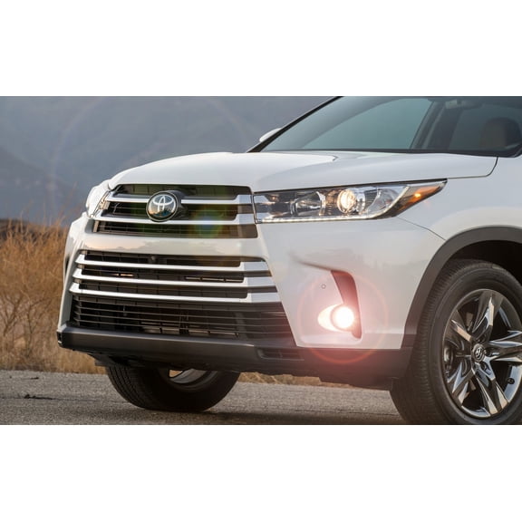 For 2017 2018 2019 Toyota Highlander Xenon Fog Lights Kit