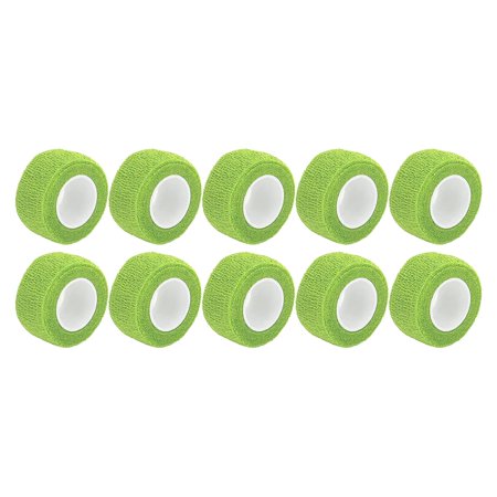 10pcs Tattoo Grip Tape - Cohesive Tattoo Grip Cover Wrap Portable Tattoo Handle Elastic Bandage Tape Accessories Self Adhesive Tattoo Grip Bandage for Tattoo Machine Grip(04)