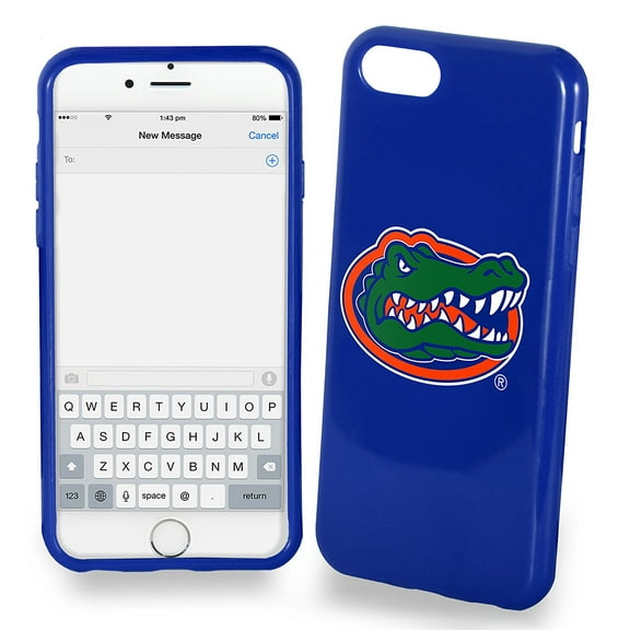 FOCO NCAA Florida Gators Soft Case iPhone SE (2022-20), 8, 7 (4.7")