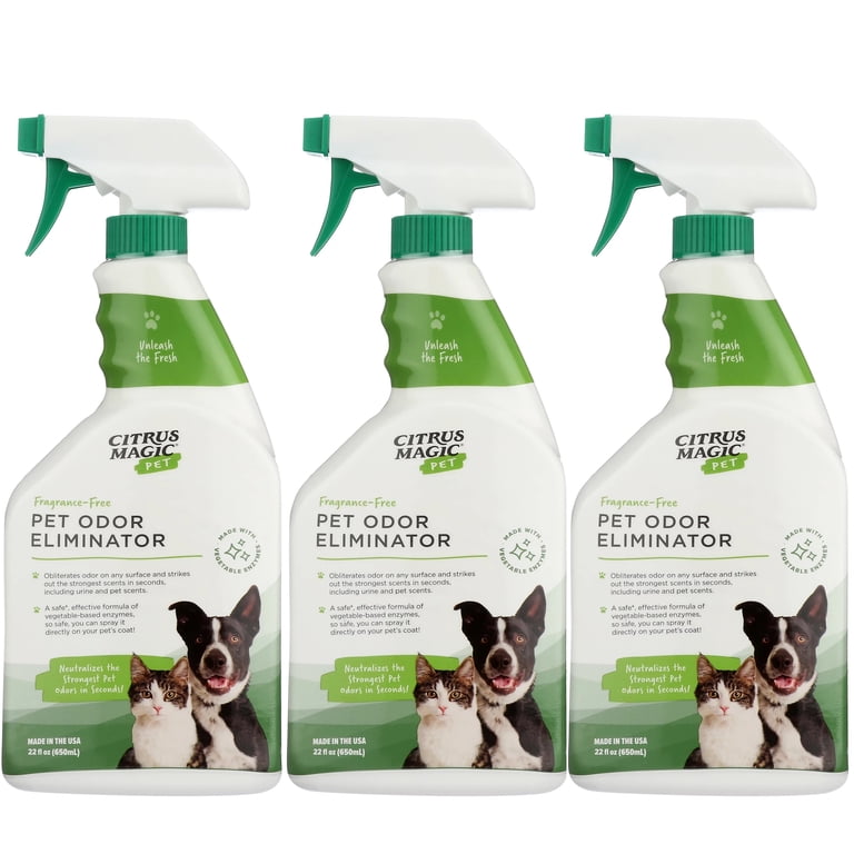 Citrus Magic Pet Odor Eliminator, 22 oz 3-Pack photo 1